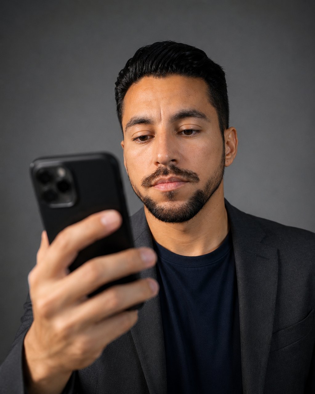 Contador da Relevância Contábil atendendo cliente pelo celular — contabilidade 100% digital